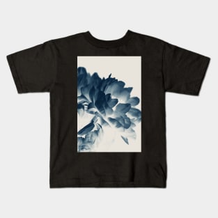 Blue Paeonia #3 Kids T-Shirt